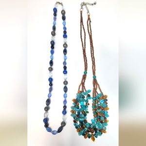 Beaded necklaces